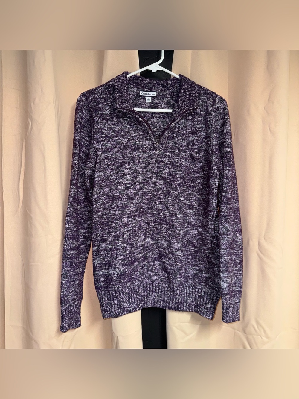 croft & barrow quarter zip sweater